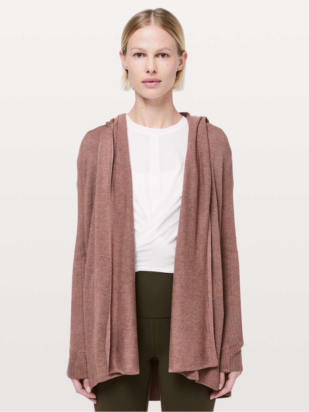 Lululemon Sundown Wrap Heathered Spanish Oak Size Small Athleisure Loungewear